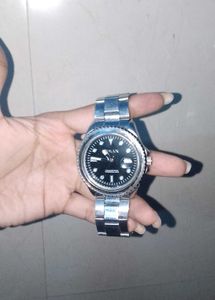 Omax Silver Watch