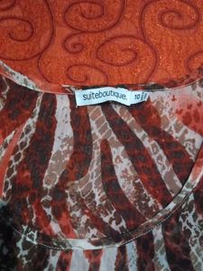 Animal Print Sleeveless Tank