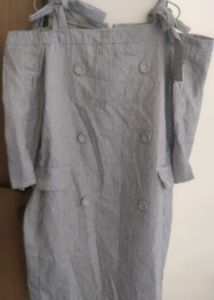 Lining Body Short Dress