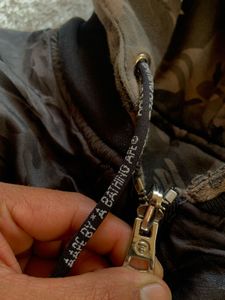 BAPE 2 in 1 Camo Zip Hoodie double sided