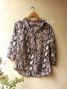 Imported Snakeskin Print Top (Women)