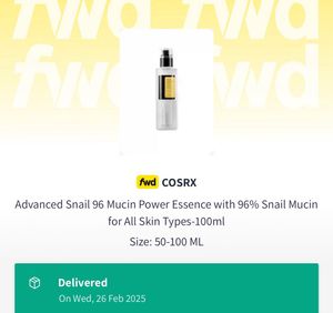 Cosrx Advanced Snail Mucin