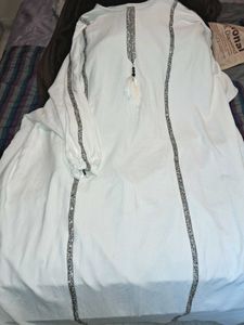 New White Imported Abaya