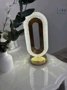 Modern Crystal Table Lamp