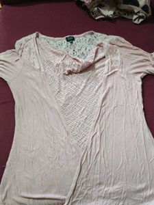 A Top With  Ttached Jacket