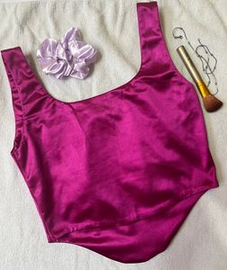 Croset Top Pink