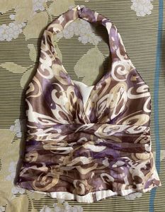 Halter Neck Party Padded Top