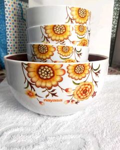 Floral Melamine Dinnerware Set