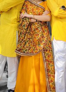 Haldi Outfit💛