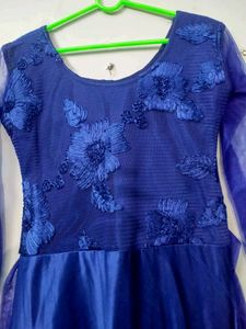 Party Wear BLUE Gown