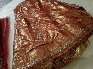 Unstitched Lehenga Choli Fabric And Dupatta