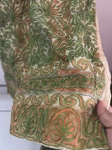 Green &amp; Beige Kurta