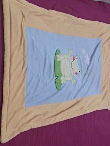 Cute Frog Baby Blanket