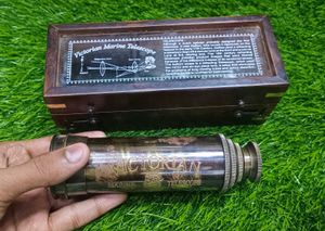Vintage Brass Victorian Telescope