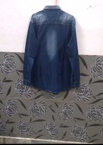 Denim Button-Down Shirt