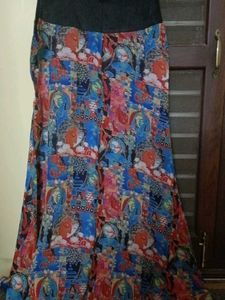 Patterned Dress with Sequin Detail