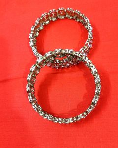 ✨Gold Floral Bangle Set🆕💫
