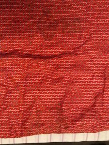 Red Shopping Tote/ Grocery bag/Tiffin Bag