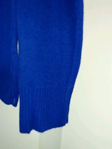 Dress berry Women Blue Solid Sweater