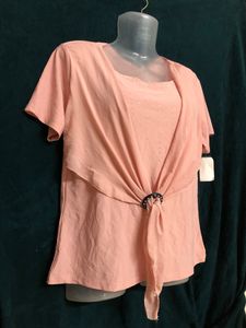 Pink Short Sleeve Top