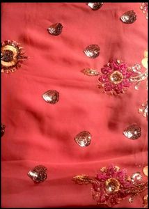 Full Work Saree With Blouse