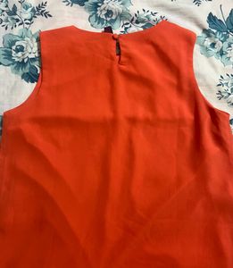 Orange Fancy Modern Tops