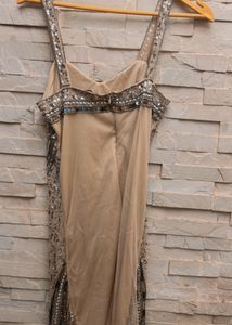 Vintage Inspired Corset Sequin Mini Dress