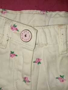 Baby Girl Denim Shorts/ Trouser