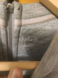 grey dress thick fabric