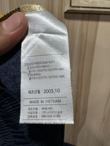 Nike Vintage Y2K Navy Yellow Training Jogger