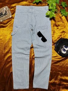 Striped Carpenter Jeans