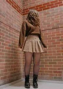 High Waist Mini Skirt