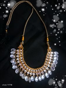White Stone Necklace