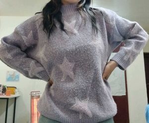 Cute Lavender Sweater