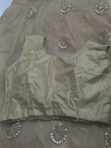 Golden Lehnga