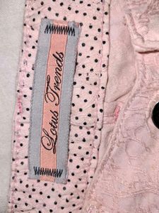 Pink Patterned Jeans