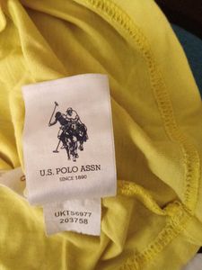 USPA Yellow Tee