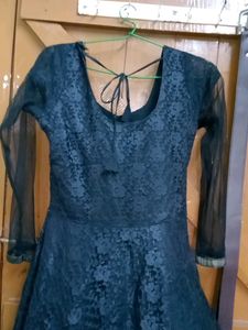 Black Colour Only Anarkali Suit For Women