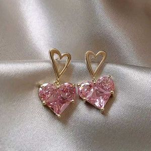 Heart Drop Earrings