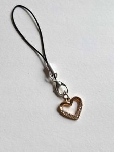 Heart Phone Charm