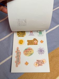 Factor Notes Happy Sticker Book