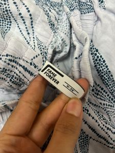 Floral Print Wide Leg Pants