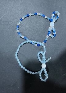 Light Blue Beaded Bracelet