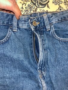 Vintage Denim Mini Skirt