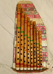 BAMBOO FLUTE Set Of 8 Pieces