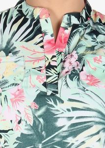 Floral Sleeveless Blouse