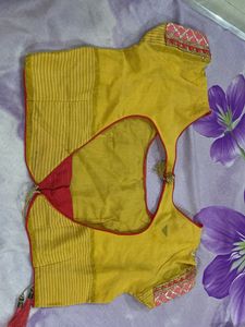 Heavy Yellow Blouse Women