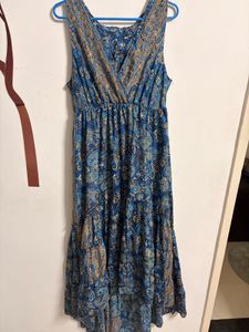 Paisley Print Dress