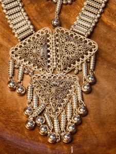 Silver Plated Necklace Set
