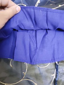Navy Blue 💙 Organza Skirt